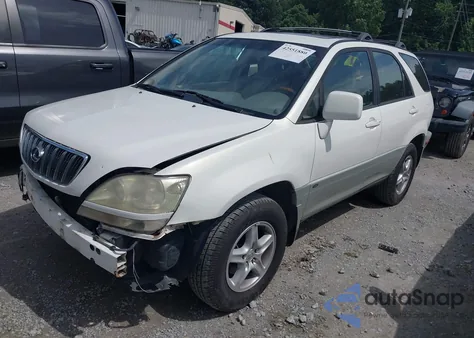 2001 Lexus Rx 300 z USA, uszkodzony, nr VIN JTJGF10U710088257